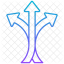 Direction Orientation Flexible Icon