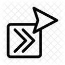 Direction Arrow Navigation Icon