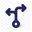 Direction Intersection Way Icon