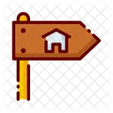 Direction Direction Board Property Direction Board Icon