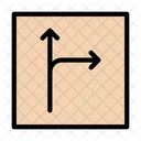 Direction Arrow Sign Icon