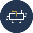 Direction Guidance Arrows Guideline Icon