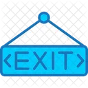 Direction Emergency Exit Icon