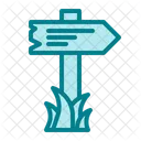 Direction Road Sign Arrow Icon