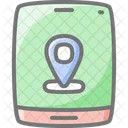 Location Awesome Lineal Icon Icon