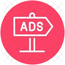 Ad Ads Advertise Icon