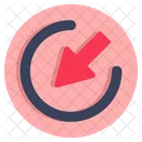 Directional Arrow Navigational Arrow Arrowhead Icon