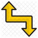 Direction Arrow Direction Up Icon