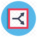 Directional Arrow Navigational Arrow Arrowhead Icon