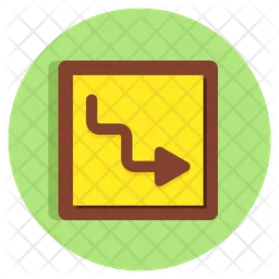 Direction Arrow  Icon