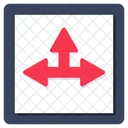 Directional Arrow Navigational Arrow Arrowhead Icon