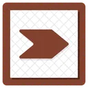 Directional Arrow Navigational Arrow Arrowhead Icon