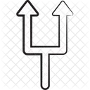 Direction Arrow Road Arrow Highway Icon
