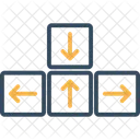 Direction arrows  Icon