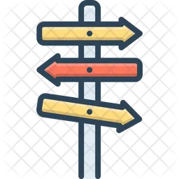 Direction Board  Icon