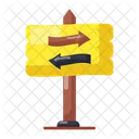 Directions Board Navigation Icon