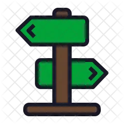 Direction Board  Icon