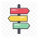 Direction Board Arrow Icon
