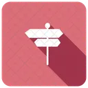 Arrow Direction Roadsign Icon
