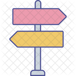 Direction board Icon