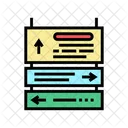 Direction Signpost Color Icon