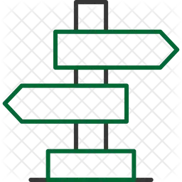 Direction Board  Icon