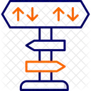 Direction Board  Icon