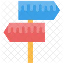Address Plate Pole Icon