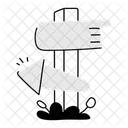 Decision Making Direction Board Road Board Icon