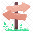 Direction Board Road Board Road Sign Icon