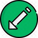 Direction down right  Icon