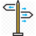 Direction Route Way Icon