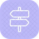 Directions Sign Location Icon