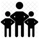 Leadership Chef Dequipe Organisation Icon