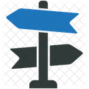 Direction Road Sign Indication Sign Icon