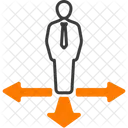 Direction Business Direction Business Way Icon