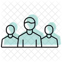 Leadership Color Shadow Thinline Icon Icon