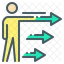 Direction Making  Icon