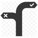 Direction Navigation Decesion Icon