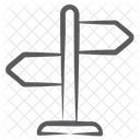 Direction Post Guidepost Finger Post Icon