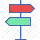 Direction post  Icon