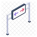 Direction Road Banner  Icon