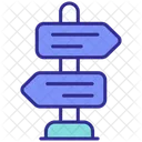 Direction Sign Direction Direction Arrow Icon