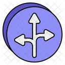 Direction Sign  Icon