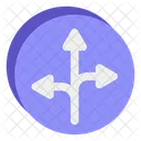 Directions Navigation Sign Icon