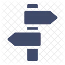 Direction Sign Signpost Icon