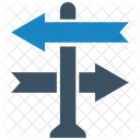 Direction Sign  Icon