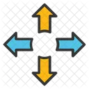 Cardinal Directions Directional Icon