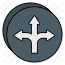 Directional Arrows Navigation Two Way Arrow Icon