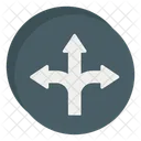 Directional Arrows Navigation Two Way Arrow Icon